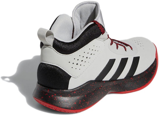 (Youth) adidas Cross Em Up 5 K 'Grey Black Red' FV7426 Shop (Youth) adidas Cross Em Up 5 K 'Grey Black Red' FV7426