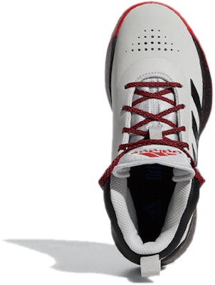 (Youth) adidas Cross Em Up 5 K 'Grey Black Red' FV7426 Purchase (Youth) adidas Cross Em Up 5 K 'Grey Black Red' FV7426