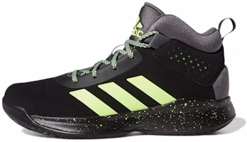 (Youth) adidas Cross Em Up 5 Wide Basketball Shoes 'Black Green' S29005 (Youth) adidas Cross Em Up 5 Wide Basketball Shoes 'Black Green' S29005