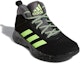Lookbook (JR) adidas Cross Em Up 5 Wide Kasut Bola Keranjang 'Hitam Hijau' S29005