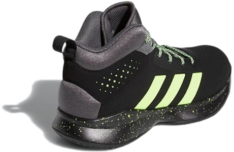 兒童 adidas Cross Em Up 5 K 耐磨防滑 中幫復古籃球鞋 黑黃 Shop 兒童 adidas Cross Em Up 5 K 耐磨防滑 中幫復古籃球鞋 黑黃