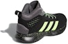 Shop (JR) adidas Cross Em Up 5 Wide Kasut Bola Keranjang 'Hitam Hijau' S29005