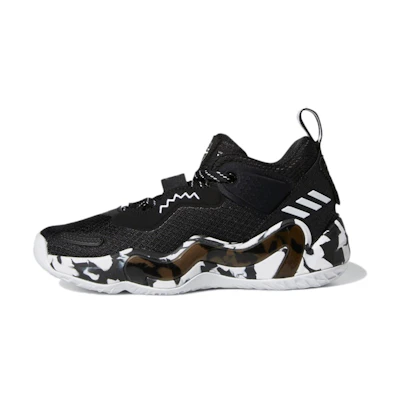 (Youth) adidas D.O.N. Issue #3 Big Kid 'Paint Smudge - Black'