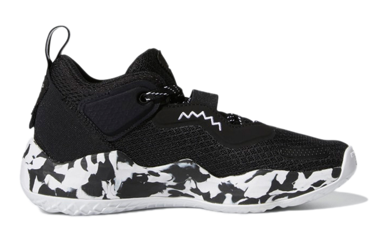Order (JR) adidas D.O.N. Issue #3 Big Kid ''Paint Smudge - Zwart'' G58270