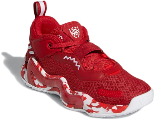 (Youth) adidas D.O.N. Issue #3 Big Kid 'Paint Smudge - Team Power Red' G58272 Lookbook (Youth) adidas D.O.N. Issue #3 Big Kid 'Paint Smudge - Team Power Red' G58272