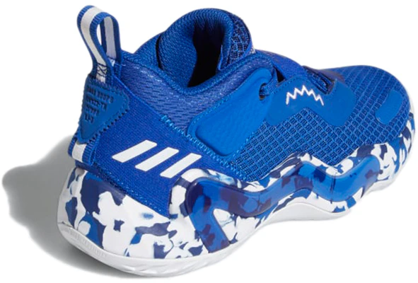 大童 adidas D.O.N. 3 輕便耐磨 低筒實戰藍白籃球鞋 Shop 大童 adidas D.O.N. 3 輕便耐磨 低筒實戰藍白籃球鞋