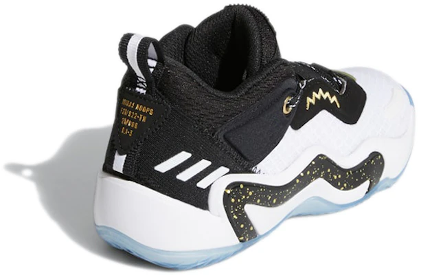 BP 幼童 adidas D.o.n. Issue #3 耐磨復古籃球鞋 白黑 Shop BP 幼童 adidas D.o.n. Issue #3 耐磨復古籃球鞋 白黑