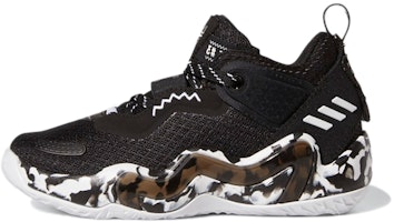 (Youth) adidas D.O.N. Issue #3 Little Kid 'Paint Smudge - Black' H67430 (Youth) adidas D.O.N. Issue #3 Little Kid 'Paint Smudge - Black' H67430