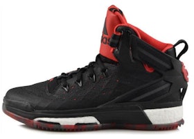 (Youth) adidas D Rose 6 Boost 'Road 'Black Red' D69766 (Youth) adidas D Rose 6 Boost 'Road 'Black Red' D69766