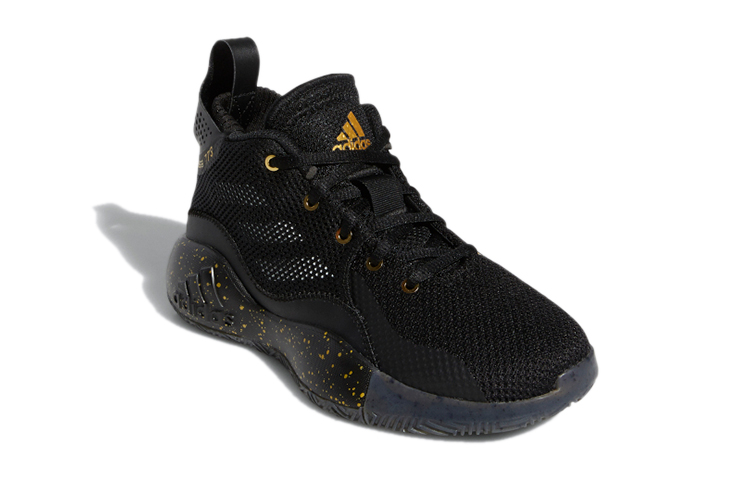 Lookbook (JR) adidas D Rose 773 2020 J 'Hitam Kuning' FW8792