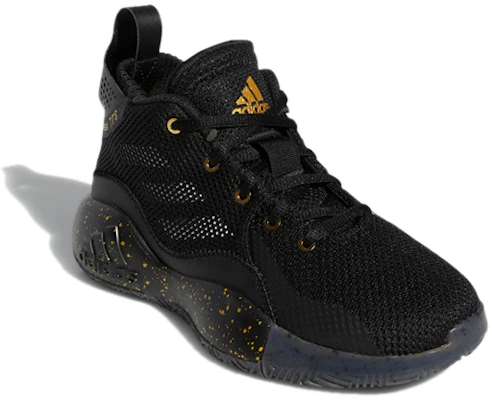 (JR) adidas D Rose 773 2020 J 'Hitam Kuning' FW8792 Lookbook (JR) adidas D Rose 773 2020 J 'Hitam Kuning' FW8792