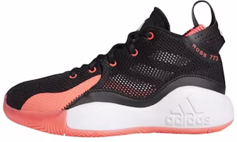 (Youth) adidas D Rose 773 J 'Black Pink White' FW9839 (Youth) adidas D Rose 773 J 'Black Pink White' FW9839