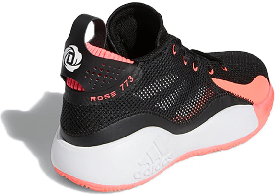 (JR) adidas D Rose 773 J ''Noir Rose Blanc'' FW9839 Shop (JR) adidas D Rose 773 J ''Noir Rose Blanc'' FW9839