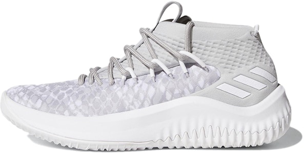 (JR) adidas Dame 4 'Kelabu Putih' BW1107 Buy (JR) adidas Dame 4 'Kelabu Putih' BW1107