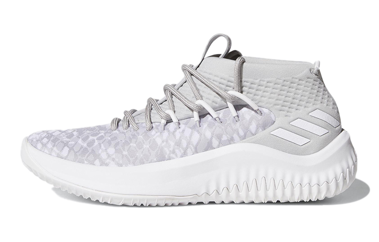 (Youth) adidas Dame 4 'Grey White' BW1107