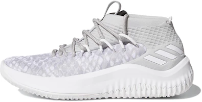 (Youth) adidas Dame 4 'Grey White' BW1107 (Youth) adidas Dame 4 'Grey White' BW1107