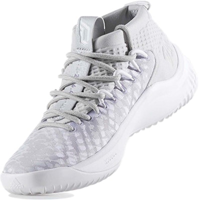 (Youth) adidas Dame 4 'Grey White' BW1107 Lookbook (Youth) adidas Dame 4 'Grey White' BW1107