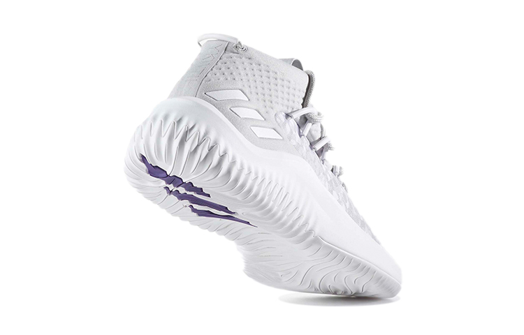 Shop (Youth) adidas Dame 4 'Grey White' BW1107