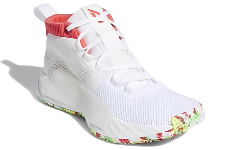 Lookbook (JR) adidas Dame 5 J ''Blanc Nuage'' BB8060