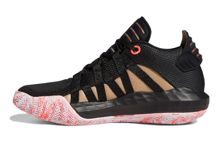 (Youth) adidas Dame 6 'Black Gold' FX9025