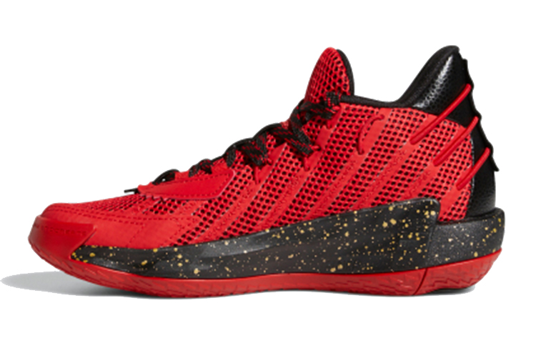 (Youth) adidas Dame 7 'CNY Red' H01364