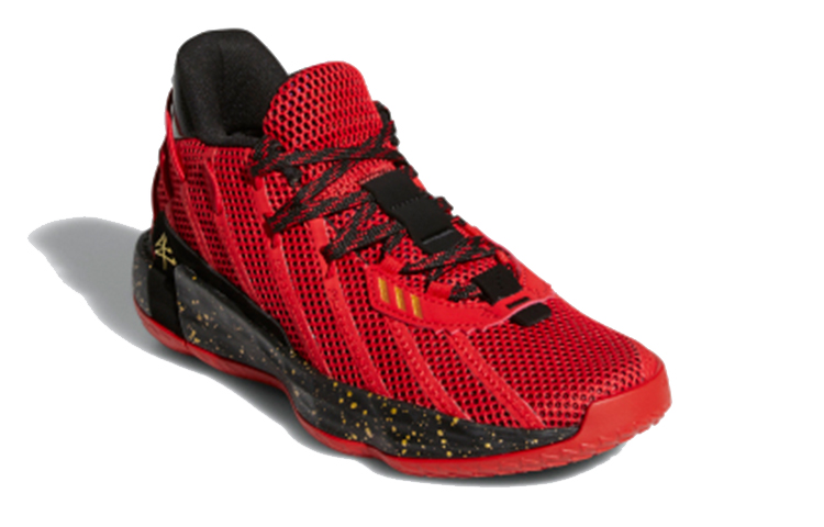 Lookbook (Youth) adidas Dame 7 'CNY Red' H01364