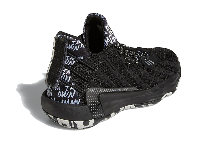 Shop (Youth) adidas Dame 7 J Black/White FY1871