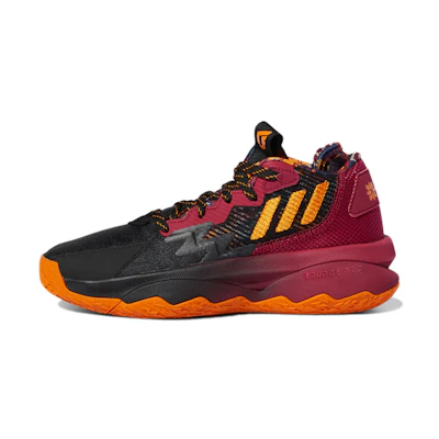 (Youth) adidas Dame 8 J Black Red
