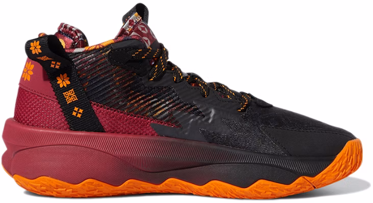 (Youth) adidas Dame 8 J Black Red GW3862 Order (Youth) adidas Dame 8 J Black Red GW3862