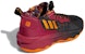 (JR) adidas Dame 8 J Hitam Merah GW3862