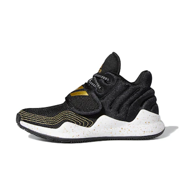 (Youth) adidas Deep Threat J 'Black Yellow White'
