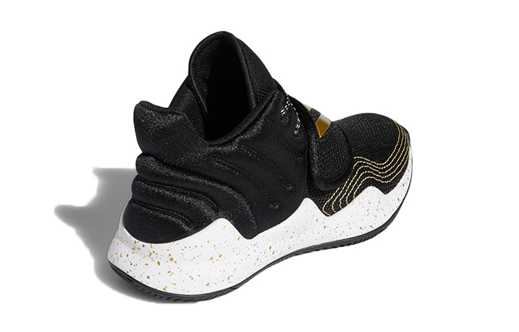 Shop (JR) adidas Deep Threat J ''Noir Jaune Blanc'' FV8633