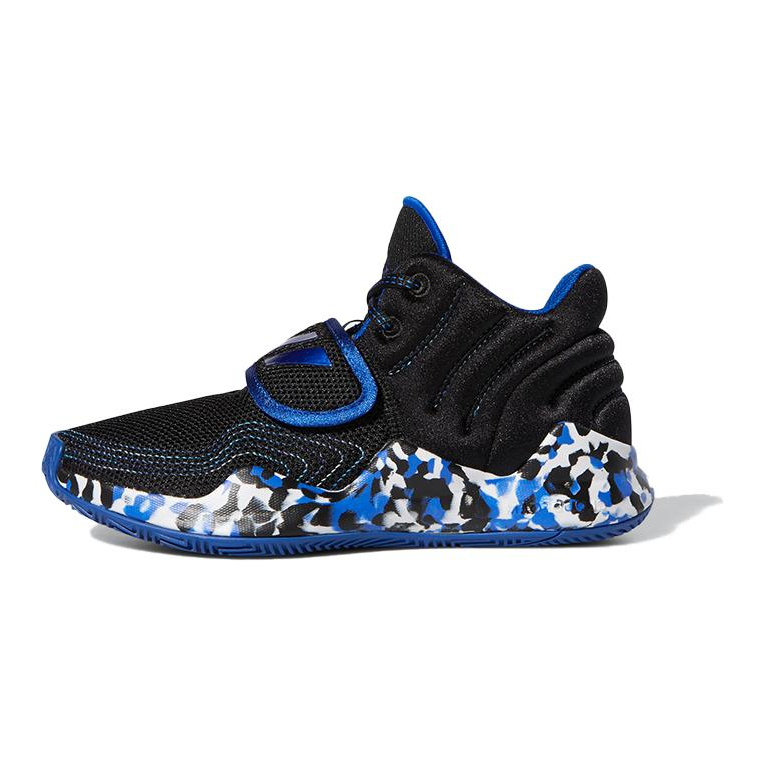 (Youth) adidas Deep Threat J Black/Blue FW8530