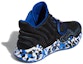 Shop (JR) adidas Deep Threat J Hitam/Biru FW8530