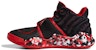 (JR) adidas Deep Threat J Hitam/Merah FV8634