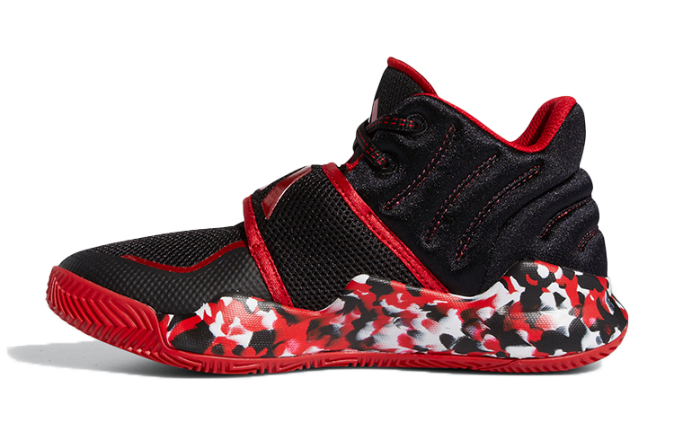 (Youth) adidas Deep Threat J Black/Red FV8634