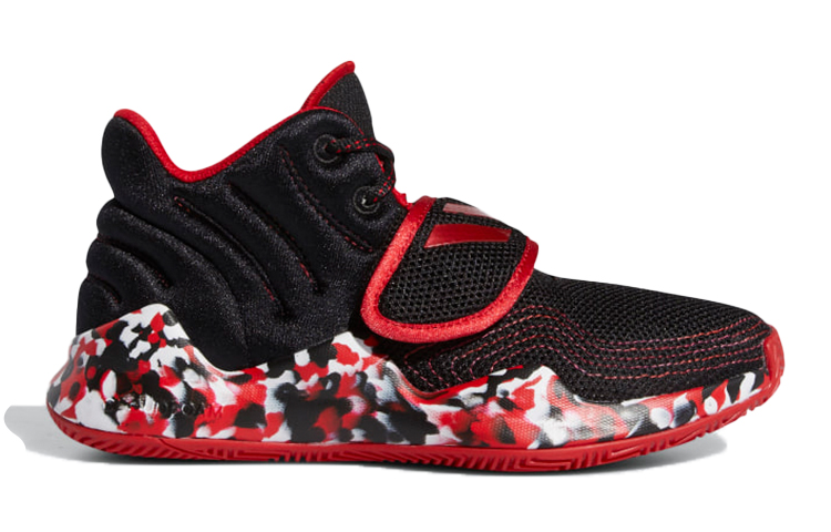 Order (JR) adidas Deep Threat J Schwarz/Rot FV8634