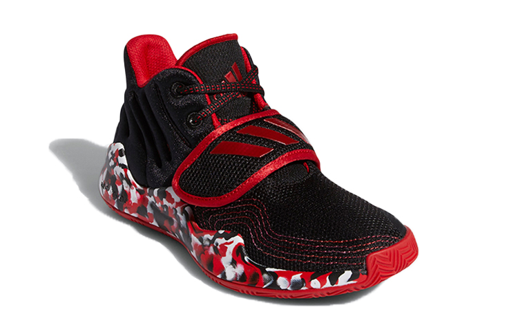 Lookbook (JR) adidas Deep Threat J Schwarz/Rot FV8634