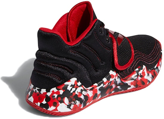 (JR) adidas Deep Threat J Hitam/Merah FV8634 Shop (JR) adidas Deep Threat J Hitam/Merah FV8634
