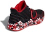 Shop (JR) adidas Deep Threat J Hitam/Merah FV8634