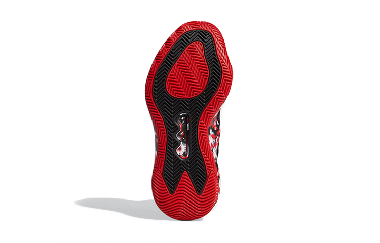 Details for (JR) adidas Deep Threat J Schwarz/Rot FV8634
