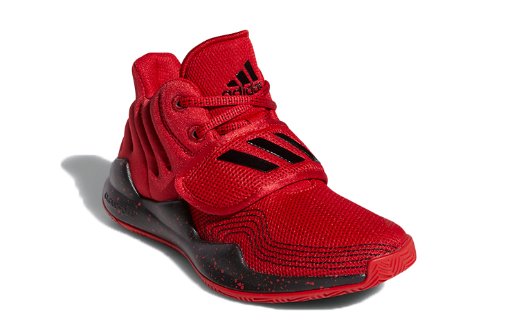 Lookbook (JR) adidas Deep Threat J Rosso/Nero FX3558