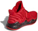 Shop (JR) adidas Deep Threat J Rosso/Nero FX3558