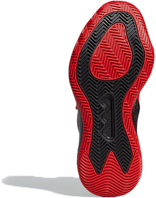 (JR) adidas Deep Threat J Rosso/Nero FX3558 Details for (JR) adidas Deep Threat J Rosso/Nero FX3558