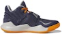 (JR) adidas Deep Threat Primeblue J 'Navy Shadow Orange Rush' GY2888