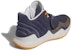 (JR) adidas Deep Threat Primeblue J 'Navy Shadow Orange Rush' GY2888