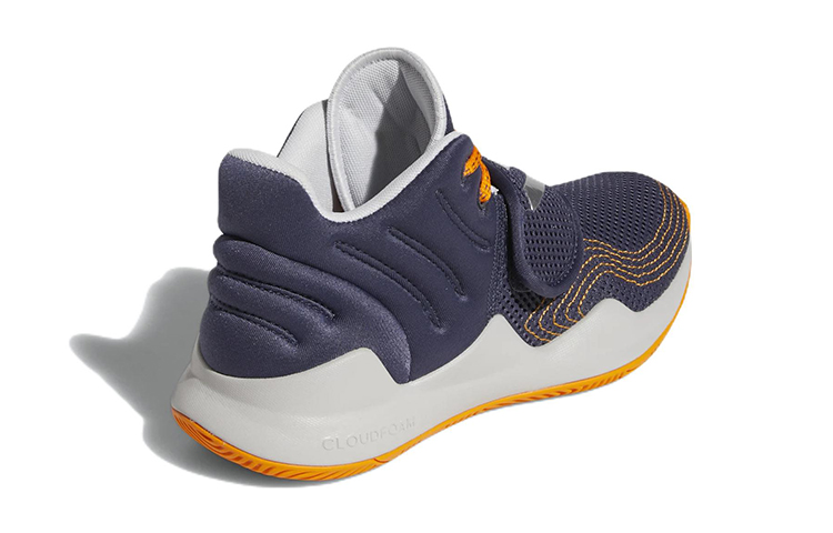 Shop (JR) adidas Deep Threat Primeblue J ''Blu Ombra e Arancione Rush'' GY2888