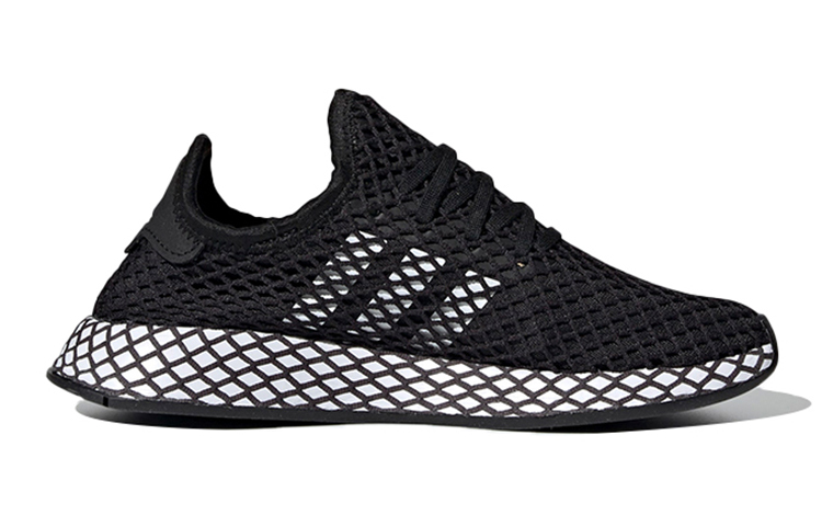 (Youth) adidas Deerupt RNNR J 'Core Black Grey' 圖 2