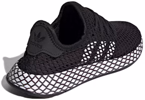 Shop 大童 adidas Originals Deerupt J 黑白色