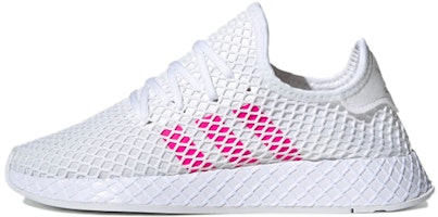 (Youth) adidas Deerupt Runner J 'White Shock Pink' EE6608 (Youth) adidas Deerupt Runner J 'White Shock Pink' EE6608